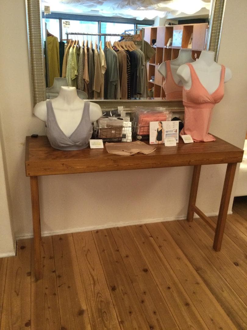 【中古アンティーク机】木製シンプルデザインテーブル