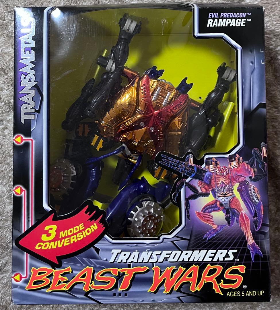 ビーストウォーズ　メタルス　ランページ　特色？