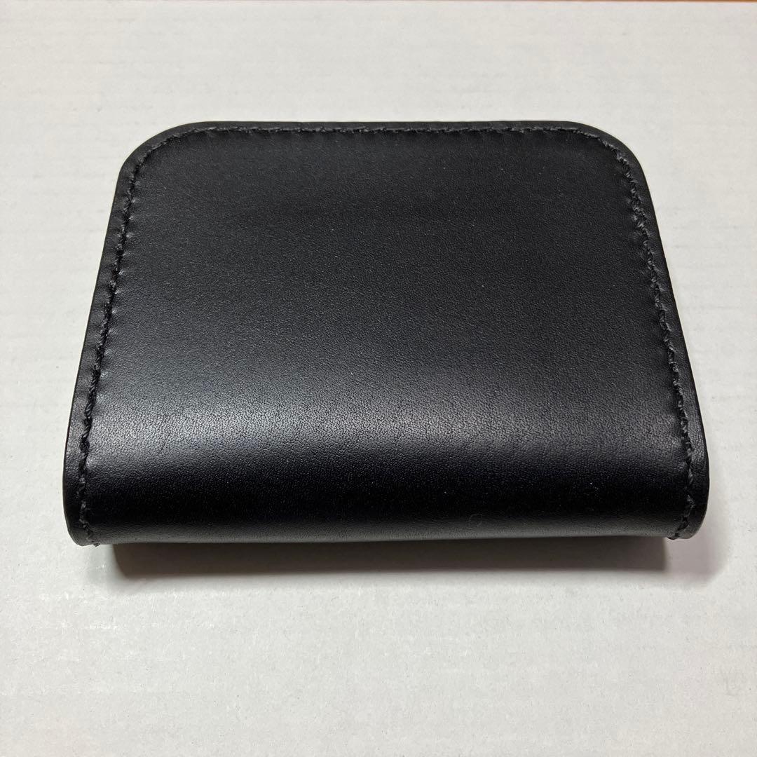 [ハンドメイド]ミニトラッカーウォレット 北米産ステアハイド