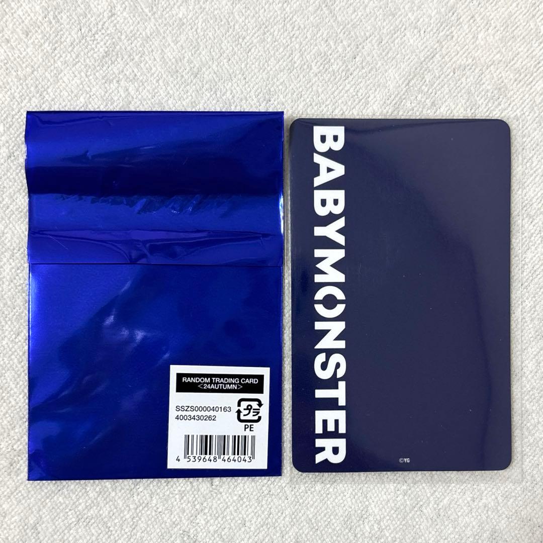 BABYMONSTER アサ　24 Autumn オータム　トレカ　ラントレ