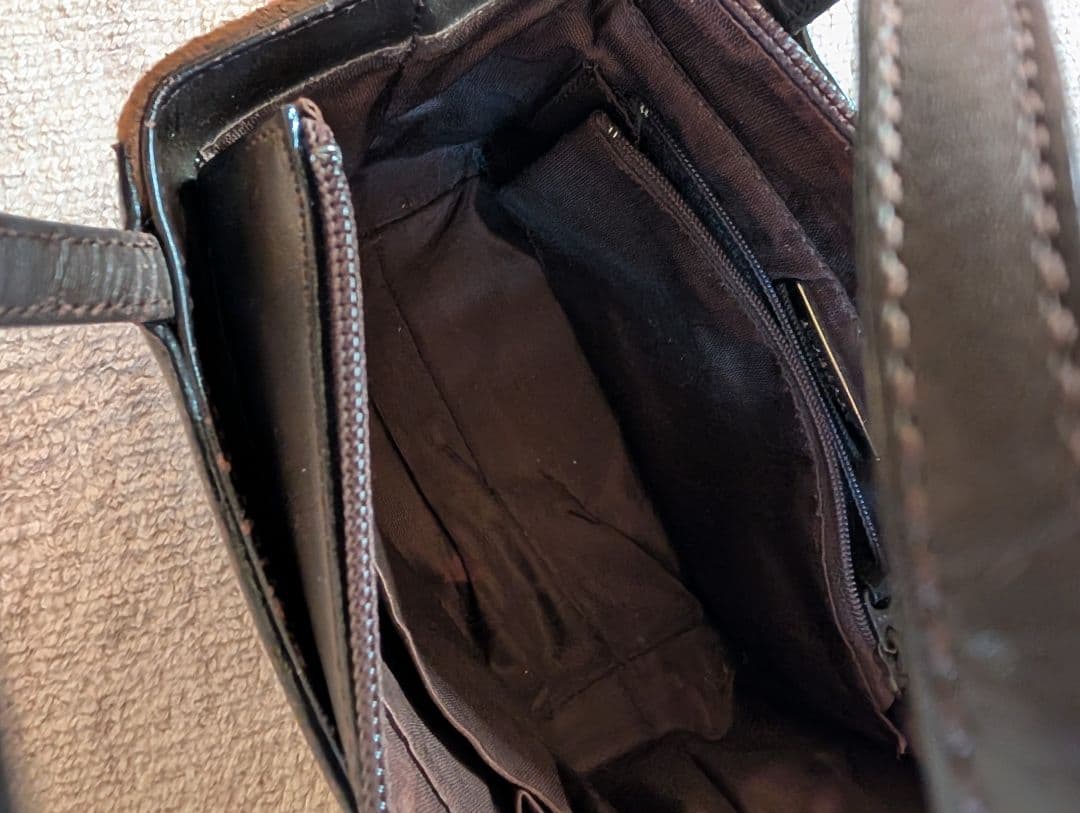 バーバリー　ハンドバッグ　スクエア　ノバチェック刺繍　レア　ブラウン　ミニ