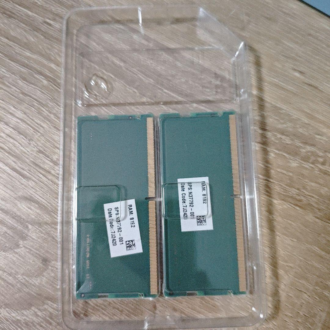 Samsung DDR5 16GB (2 x 8GB) ノートPc用 メモリー