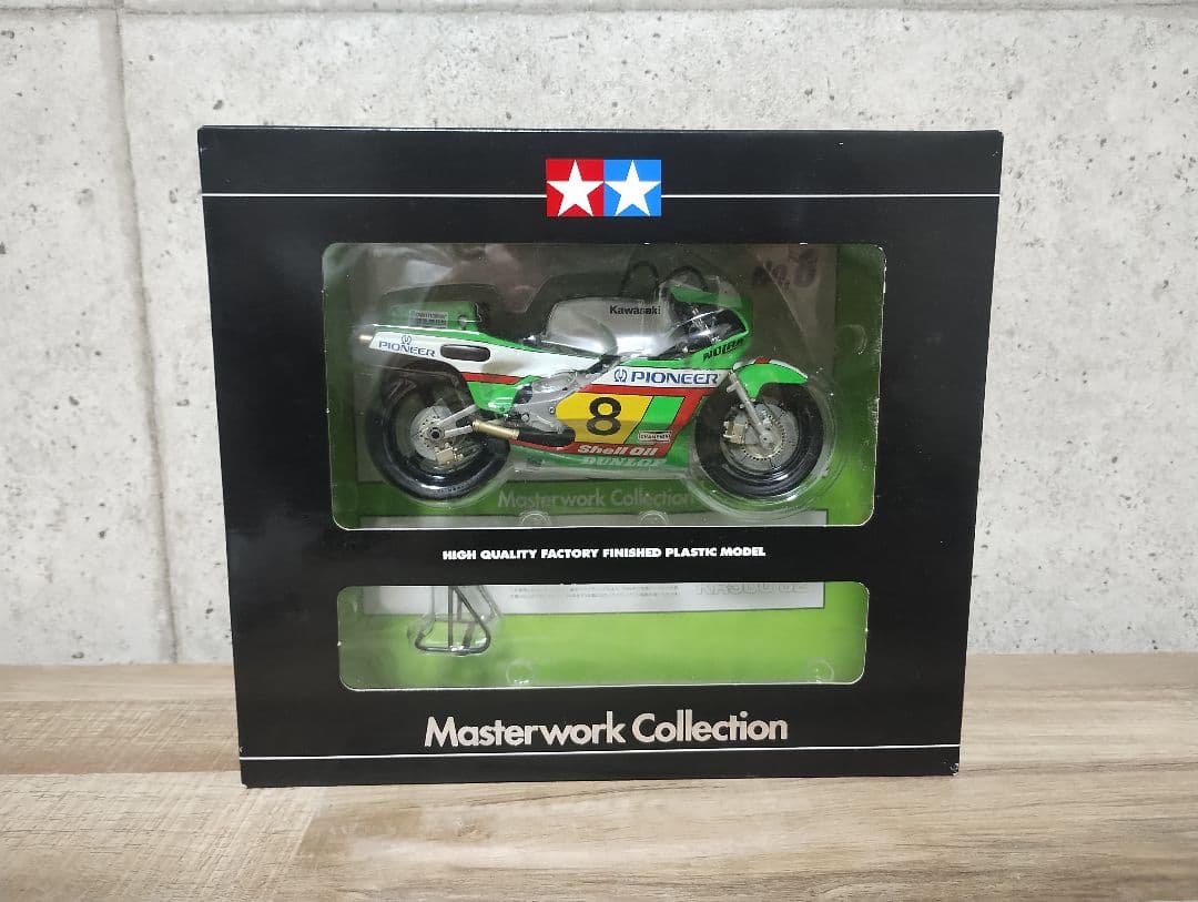 未開封 タミヤ Kawasaki KR500 '82 No.8 マスターワーク