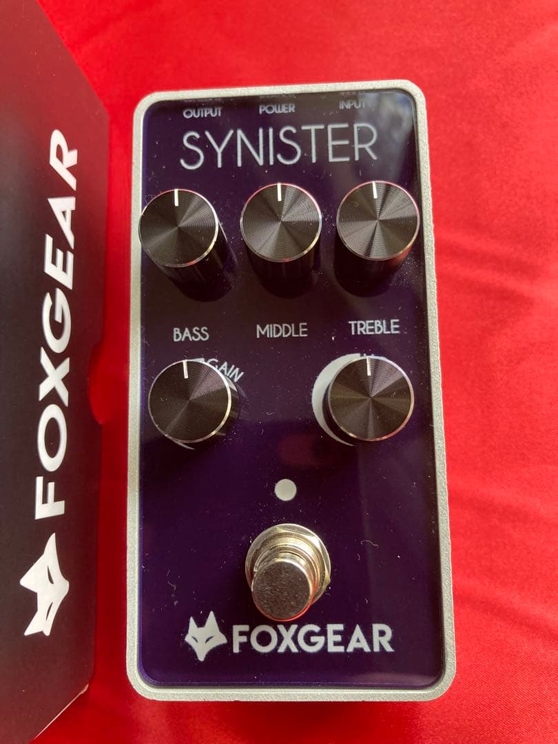 FOXGEAR SYNISTER 強力無比 ディストーション ペダル