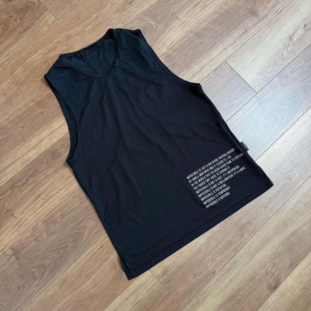 【美品】MMA マウンテンマーシャルアーツ レーシングスリーブレス サイズM