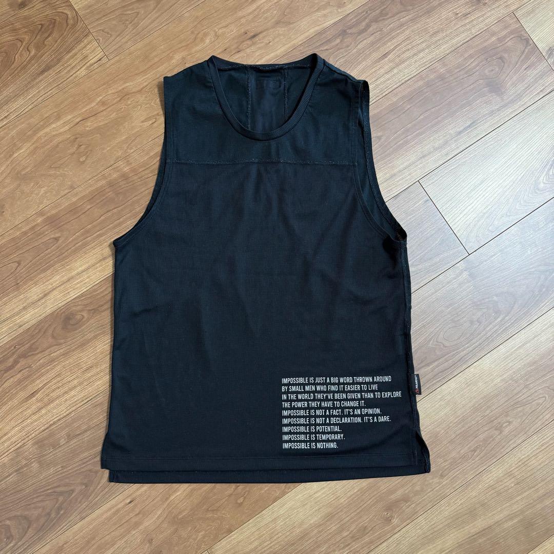 【美品】MMA マウンテンマーシャルアーツ レーシングスリーブレス サイズM