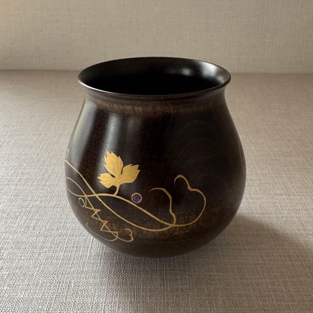 未使用【定価46200円】アールドテロワール 「蒔絵 MAKI-E」ワイン用漆器