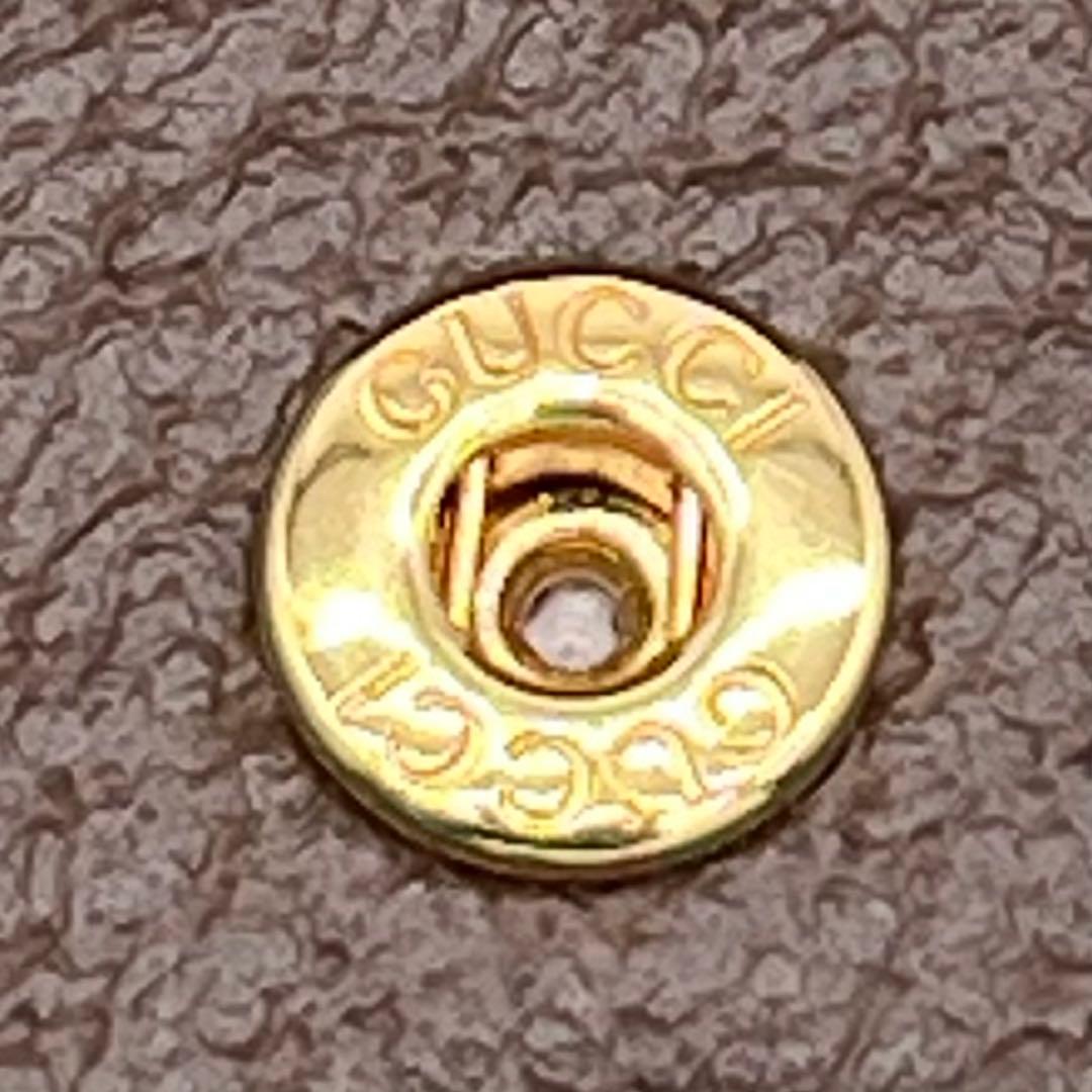 【新品未使用品】グッチ 折り財布 オフィディア シェリーライン マーモント GG