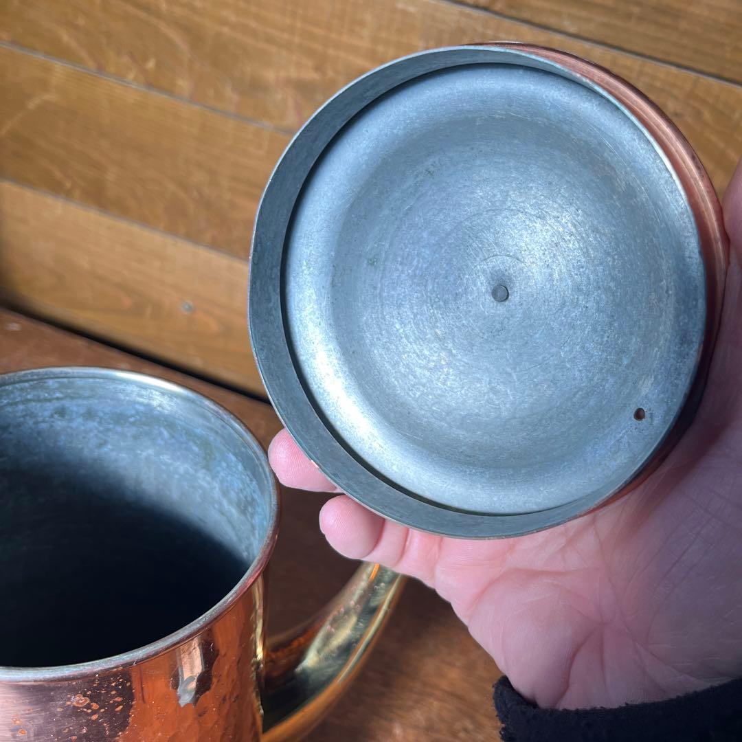 ヴィンテージ　銅製　ケトル