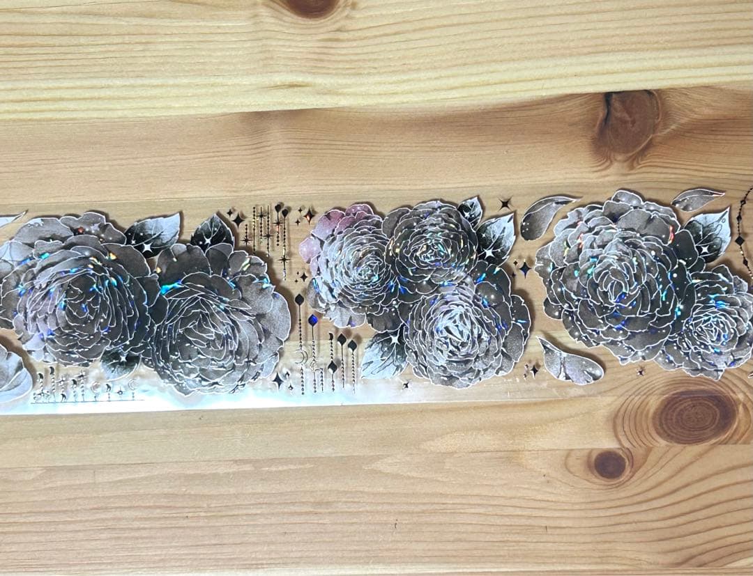 墨雪烟 海外マステ 切り売り