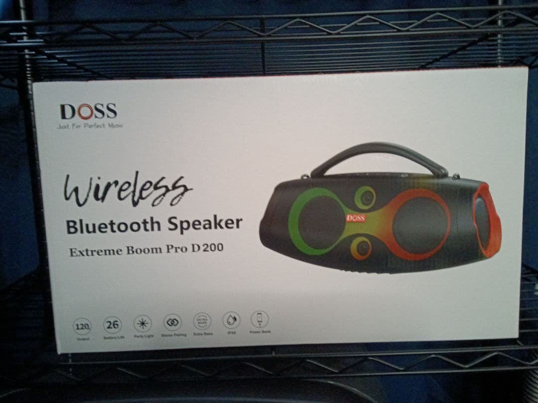 DOSS Extreme Boom Pro D200 ワイヤレススピーカー