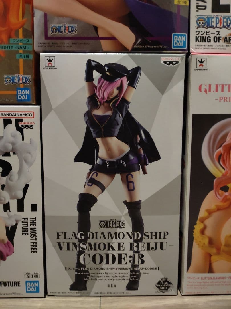 未開封フィギュア　ルフィKOA初版　フラッグダイヤモンドシップ　レイジュ　他