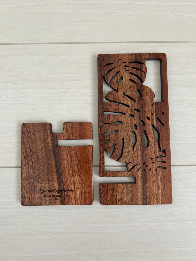 Martin & MacArthur 木製ボールペンと置き物