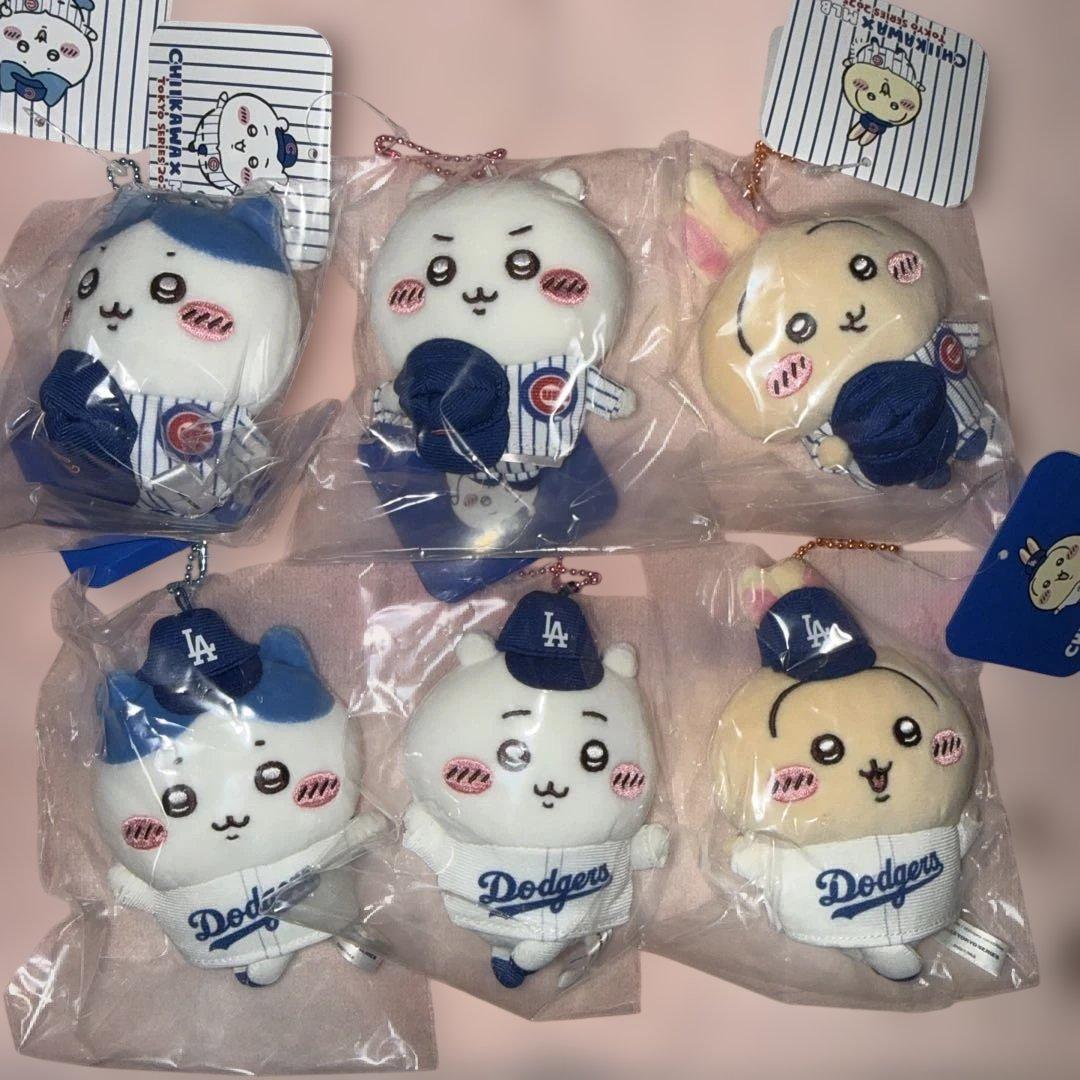 ちいかわ MLB ドジャース カブス マスコット 6種コンプリート