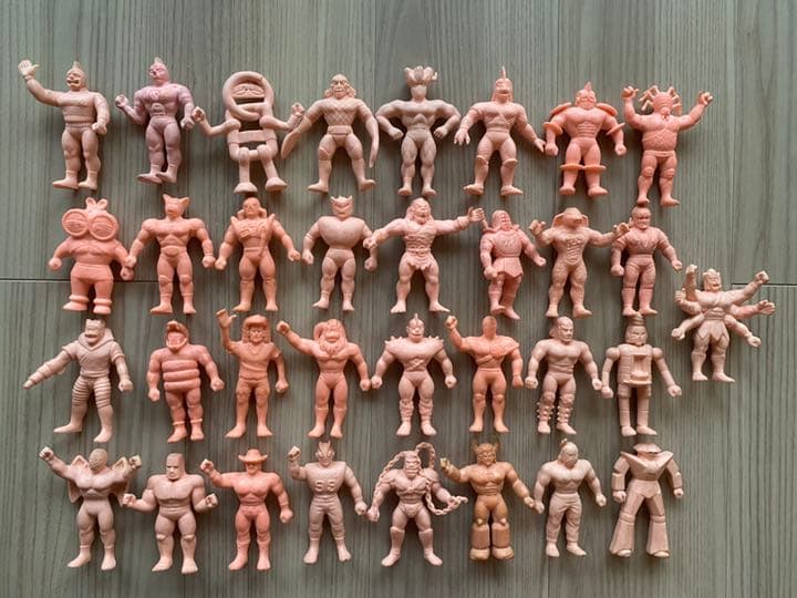 【値下げ】キン肉マン キン消し デカケシ 33体セット！(9cm) 昭和当時物