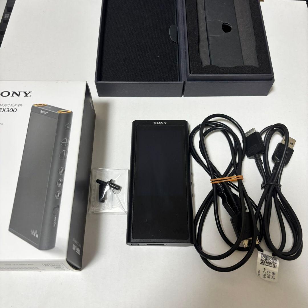 美品　SONY NW-ZX300　ウォークマン　 64GB ソニー　ブラック