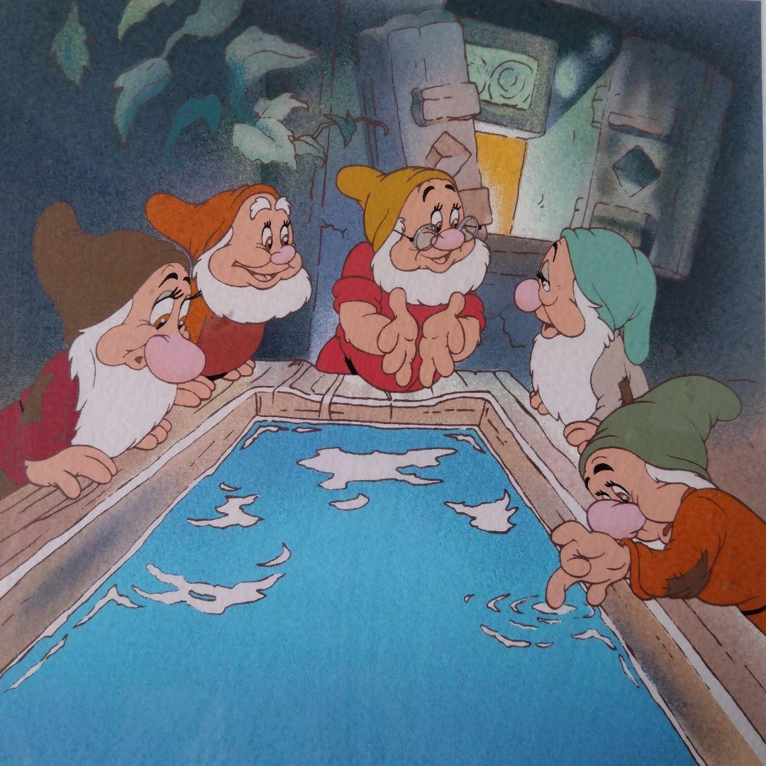 1994年 ディズニーアート　限定版 「白雪姫 7人の小人」シルクスクリーン作品