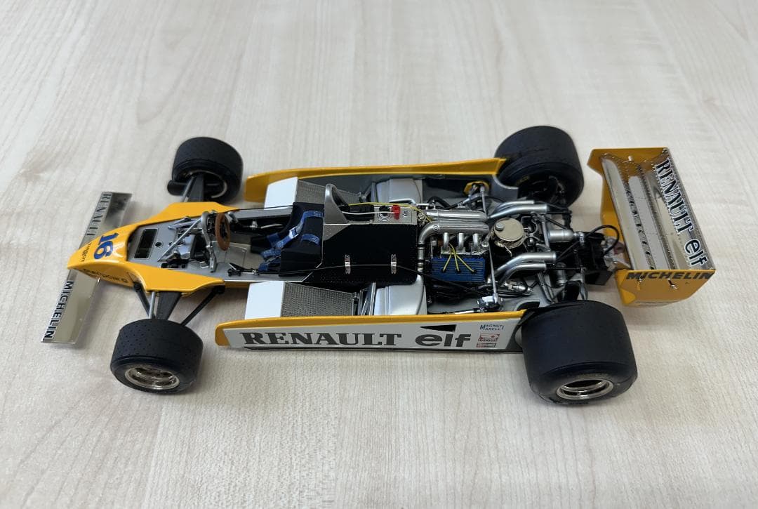 未展示 1/18 エグゾト ルノー RE20 ターボ 1980 F1フランスGP