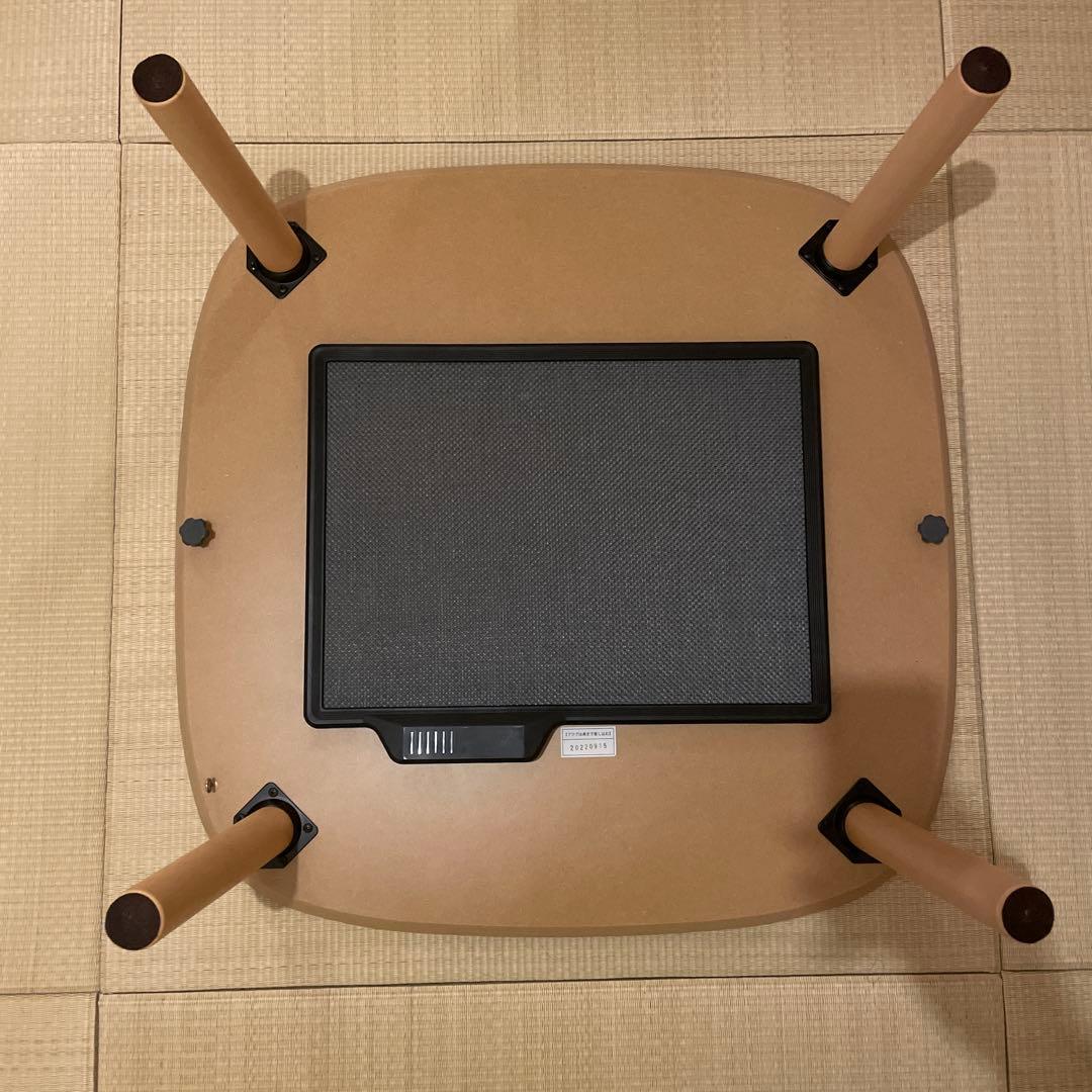 22年製　無印良品　MUJI 正方形こたつ　MJ-KS2-N