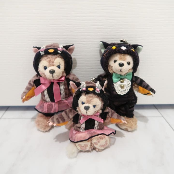 ダッフィー シェリーメイ ぬいぐるみバッジ 6点セット ハロウィン