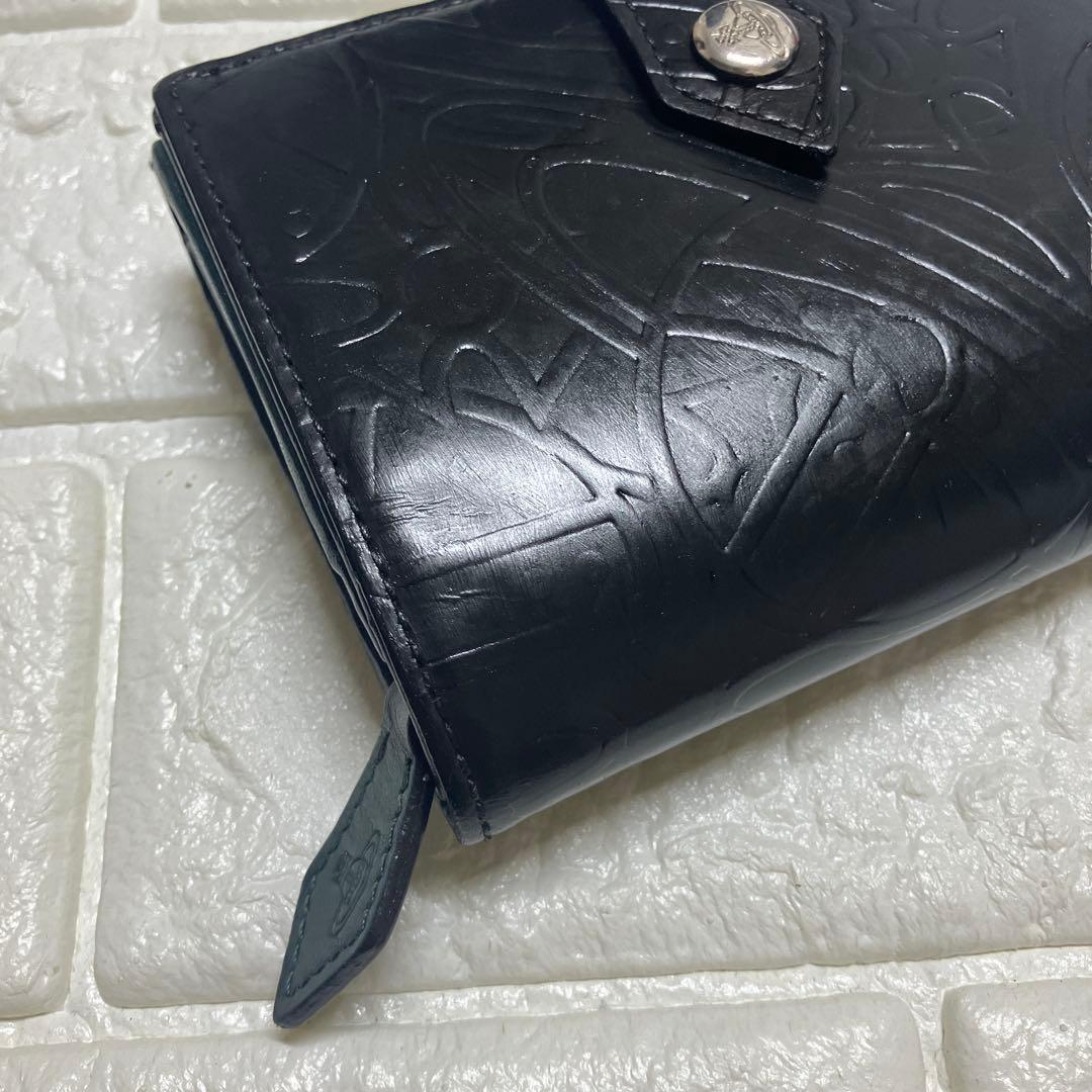 Vivienne Westwood 折り財布　財布　ブラック　グリーン