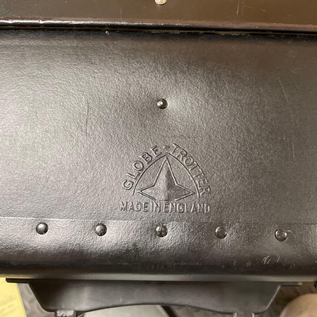 ［美品］グローブトロッター　オリジナル　キャリーケース　ベルト付　機内持ち込み