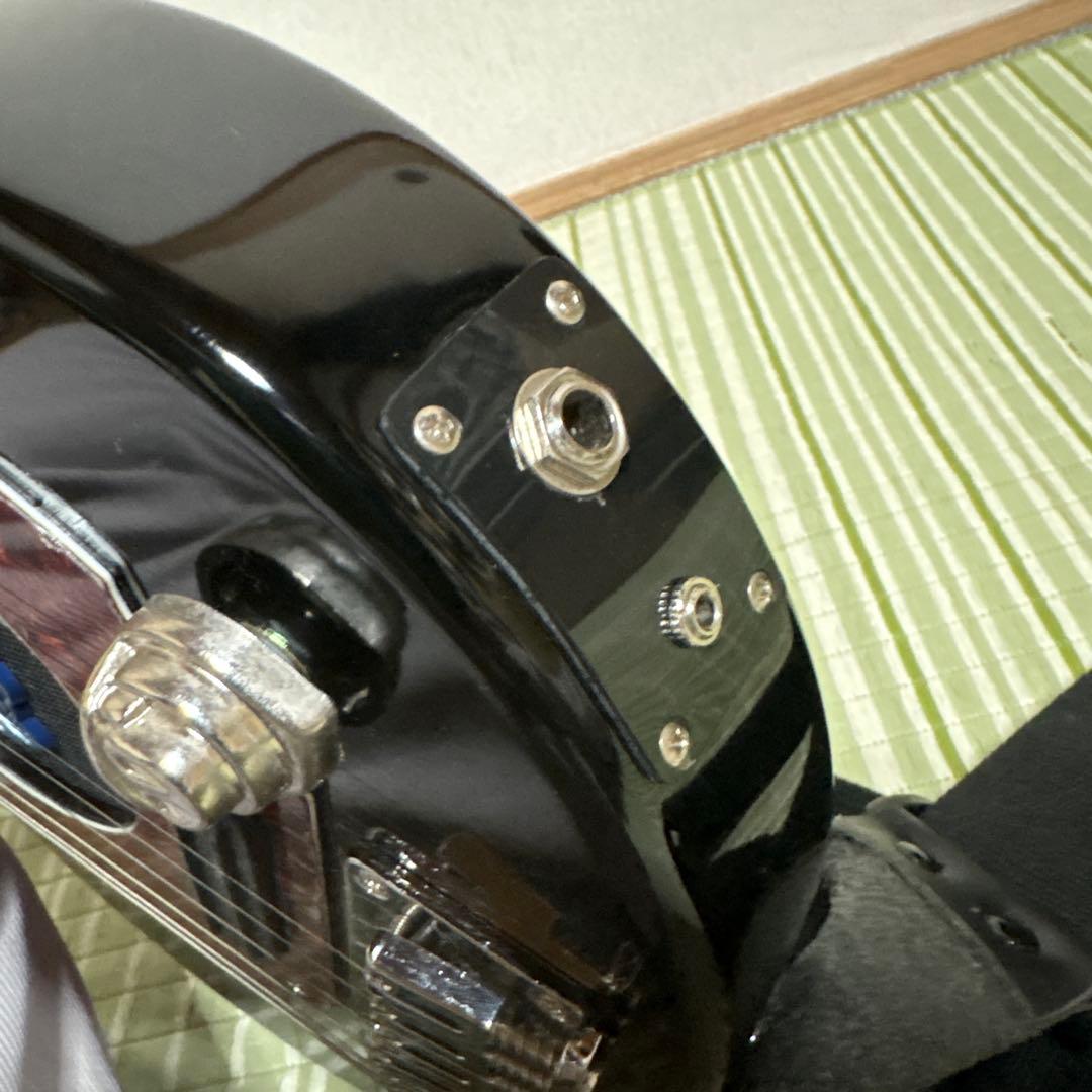 美品　Pignose ピグノーズ アンプ内蔵 ミニ エレキギター　ソフトケース付