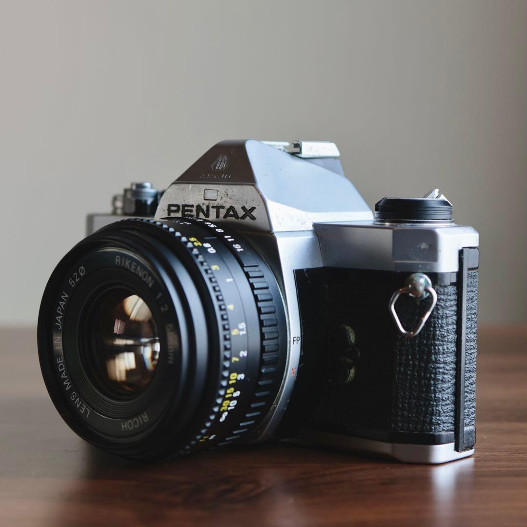 【ジャンク】PENTAX MX 2台＋RIKENON F2 50mm