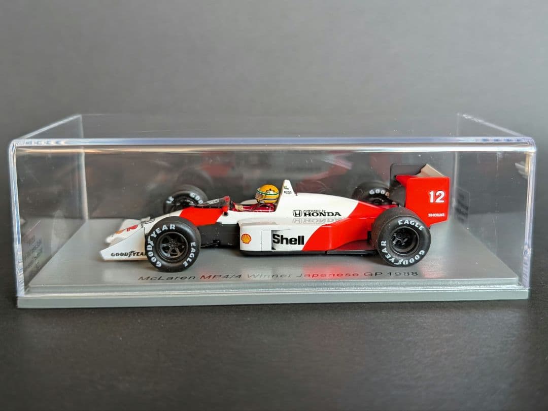 スパーク 1/43 マクラーレン ホンダ MP4/4 1988日本GP A.セナ
