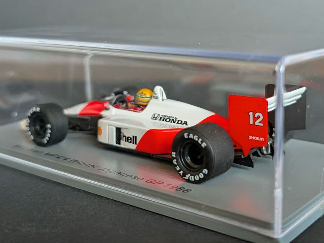 スパーク 1/43 マクラーレン ホンダ MP4/4 1988日本GP A.セナ