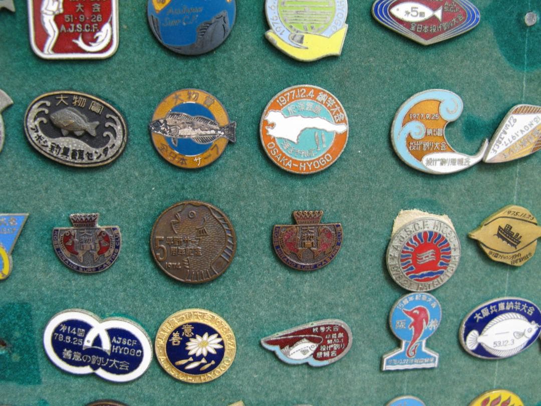 全日本サーフ バッジ　　バッヂ　　全108点