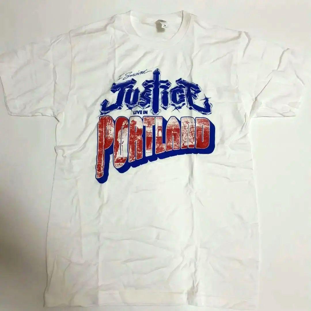 Justice Live in Portland Tシャツ Mサイズ
