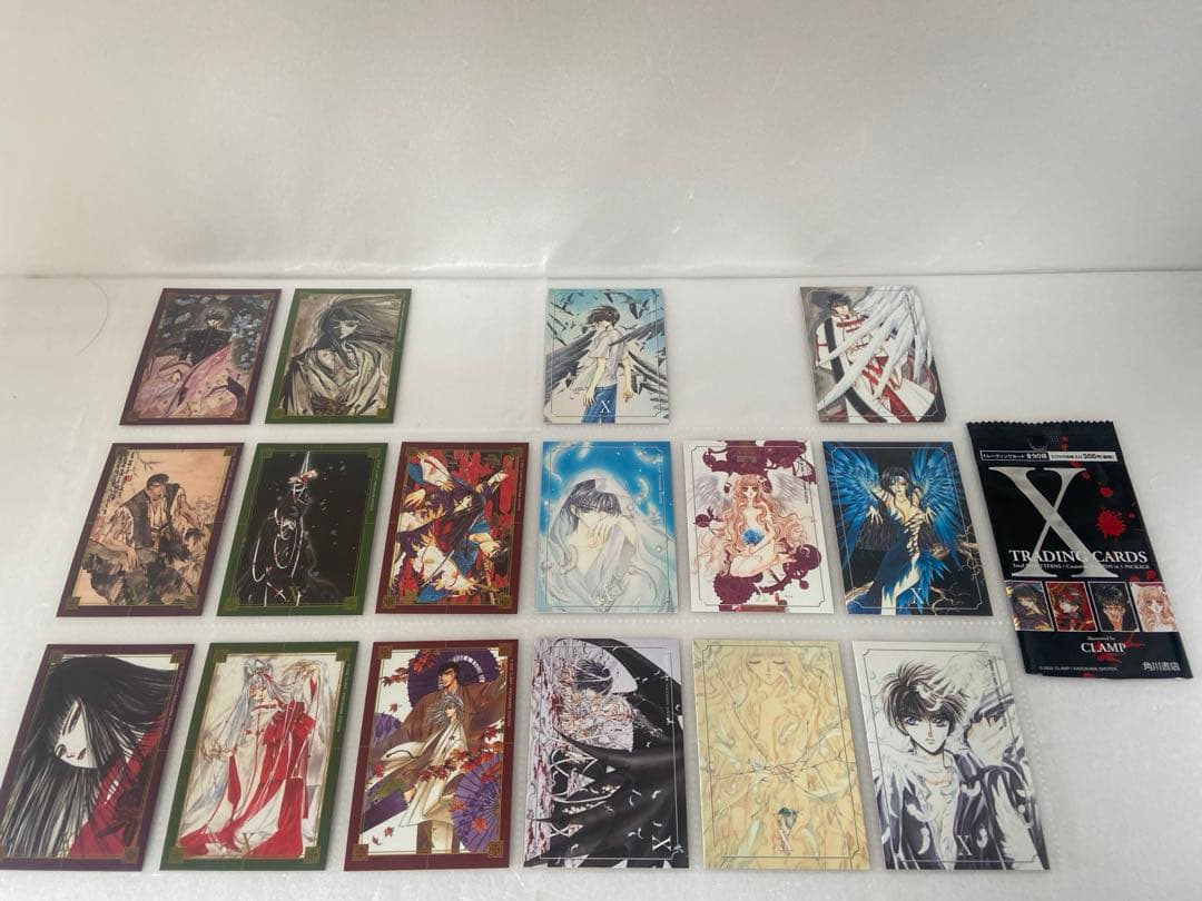 CLAMP　X 原作　トレーディングカード　　62枚セット　2002年