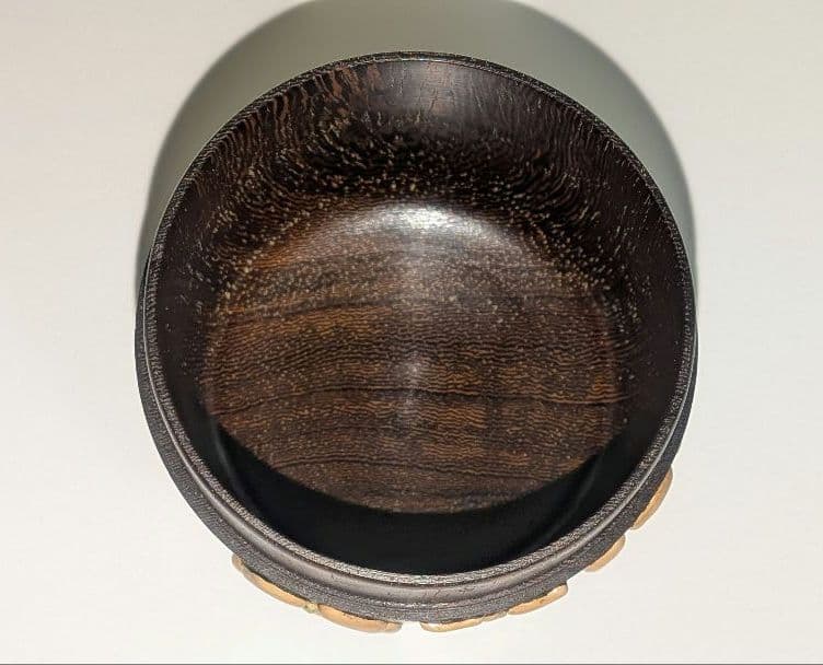 『茂利漆』茶器　光宣作　棗　茶道具　茶入　漆芸　浮彫　花梅表千家裏千家千利休