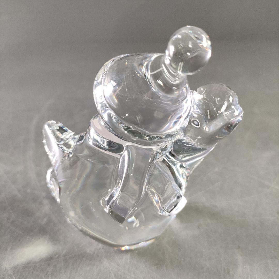 A1076-5/Baccarat/バカラ/スノーマン/オブジェ/置物/雪だるま/