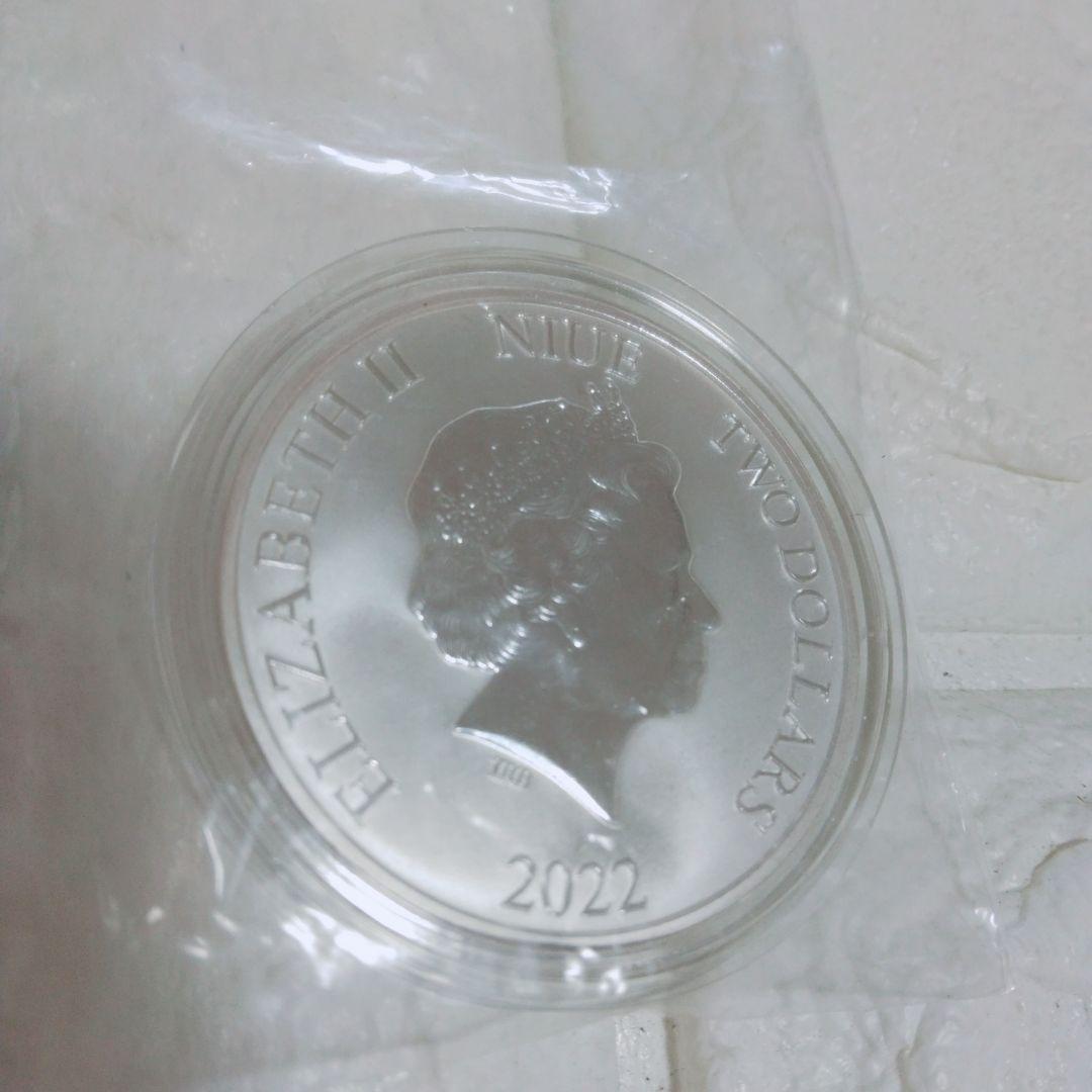 銀貨　1オンス　現在、銀は高騰中お早めに　　　保証書　カプセル付