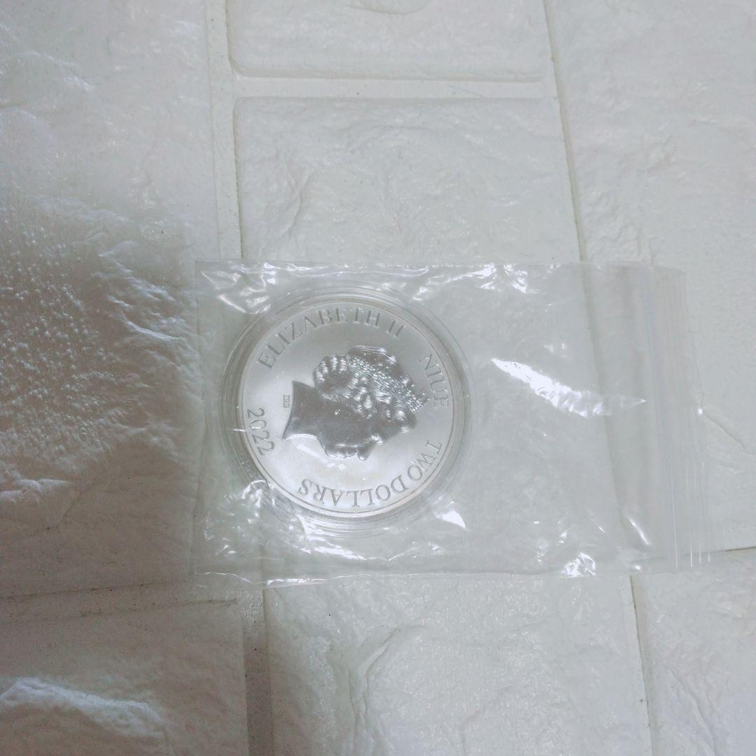 銀貨　1オンス　現在、銀は高騰中お早めに　　　保証書　カプセル付