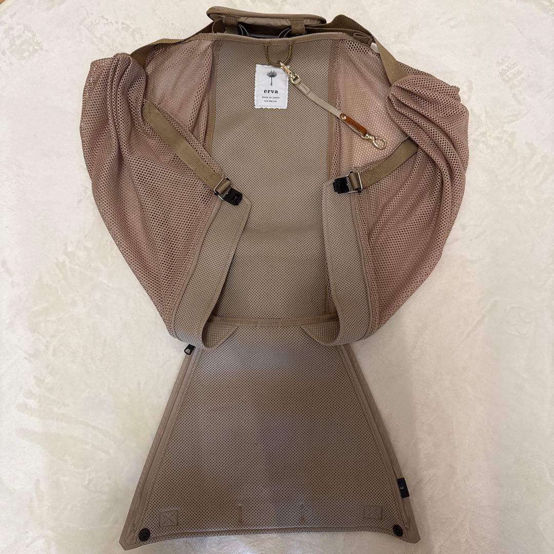 【erva】メッシュアベルトスリング 4kg~15kg ドッグスリング