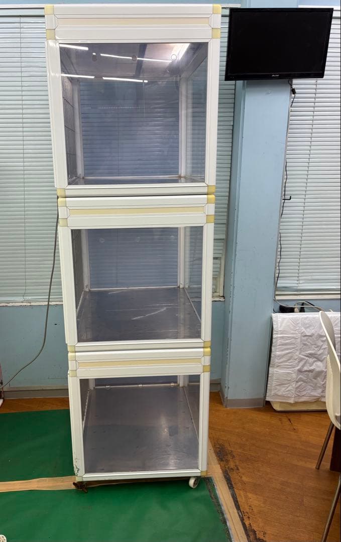 新年❗️特別値引中‼️GB PRO ペットマンション 3面クリアフィックス窓3段