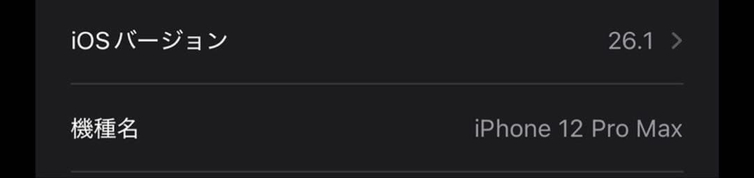 Apple iPhone 12 Pro Max 128GB 背面ひび割れ