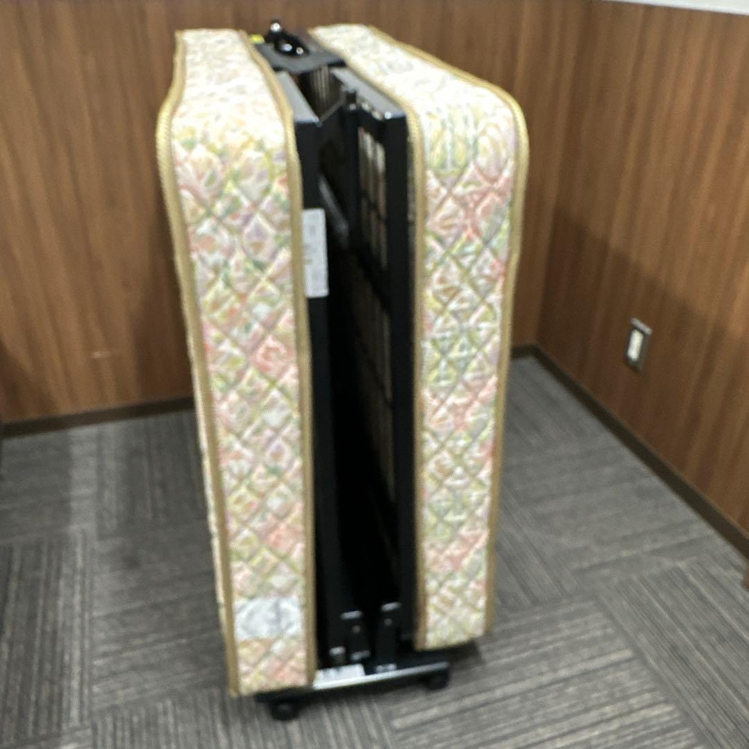 フランスベッド　折りたたみベッド　山折り　S-パンテオンN-71B