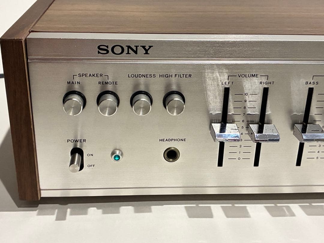 ソニー プリメインアンプ TA-1055A 動作確認済