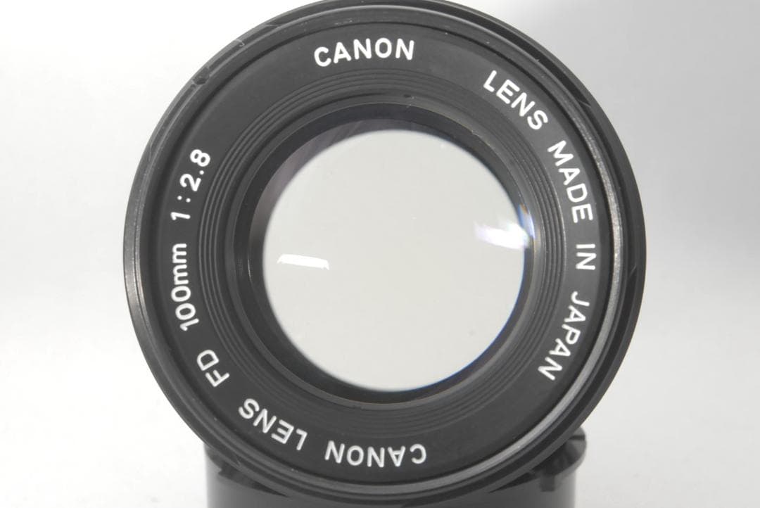 キャノン NFD 100mm F/2.8 ポートレイトレンズ l3789