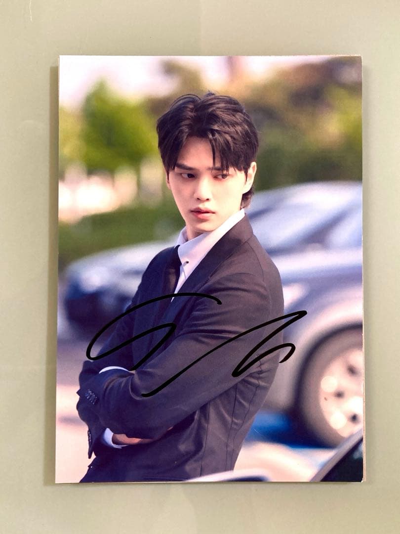 セール中…ソン・ガン直筆サイン入り2Lサイズ写真…