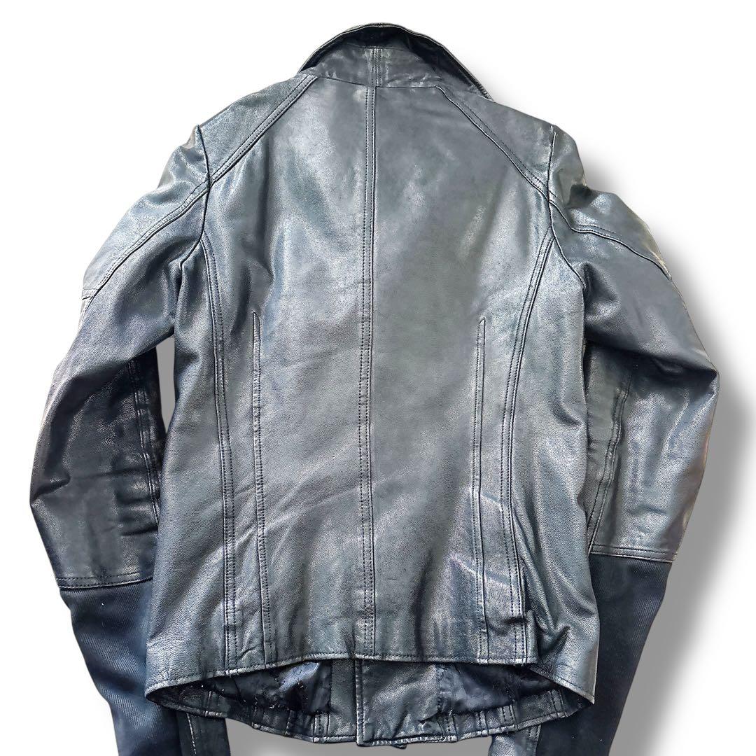 ジャケット・アウター FUGA goat leather riders jacket 00s Y2K