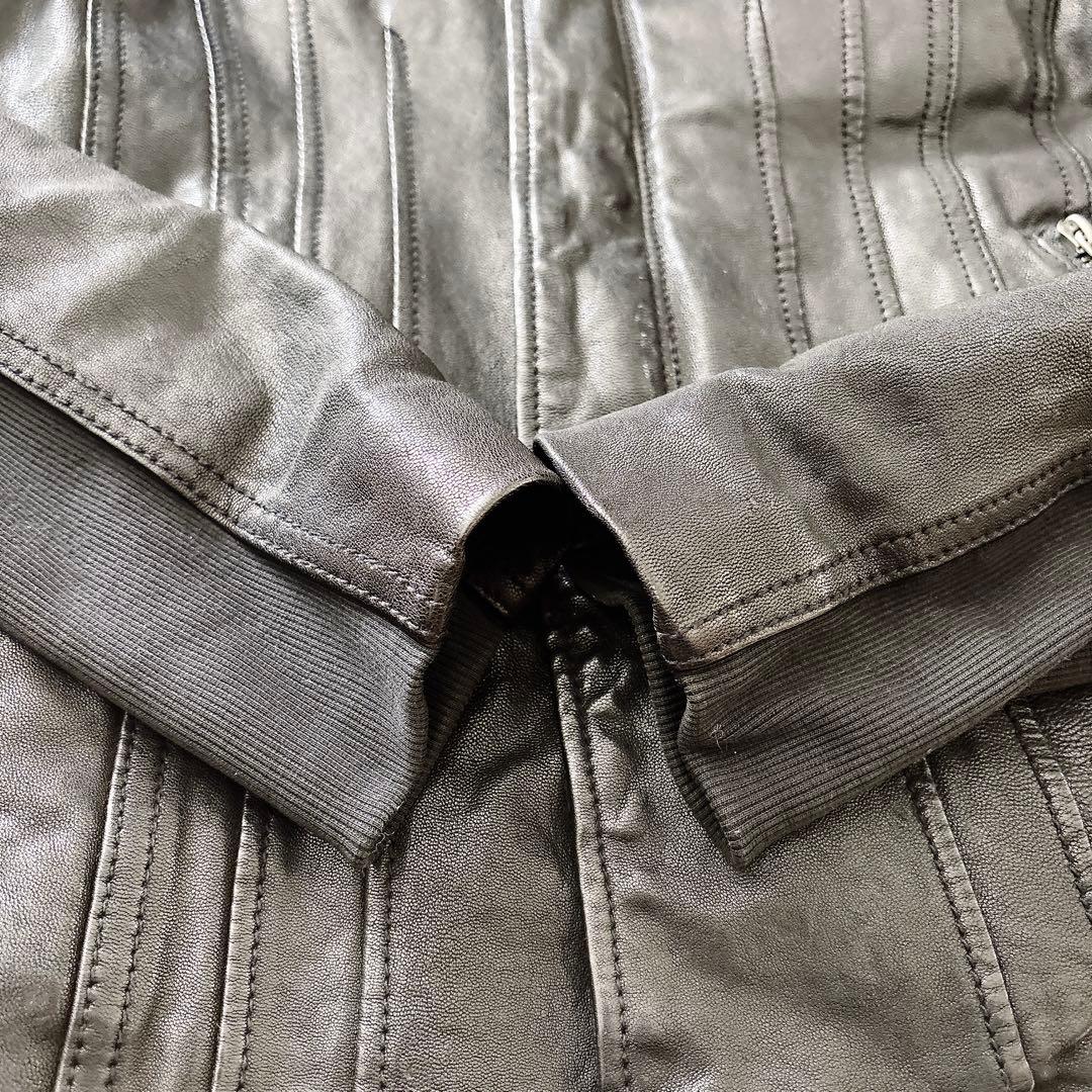 ジャケット・アウター FUGA goat leather riders jacket 00s Y2K