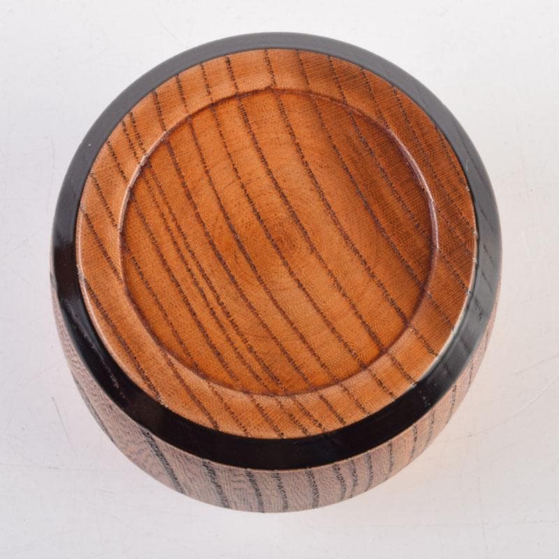 茶道具　塗師　春香作　唐草蒔絵　雪吹茶入　共箱　V　9144