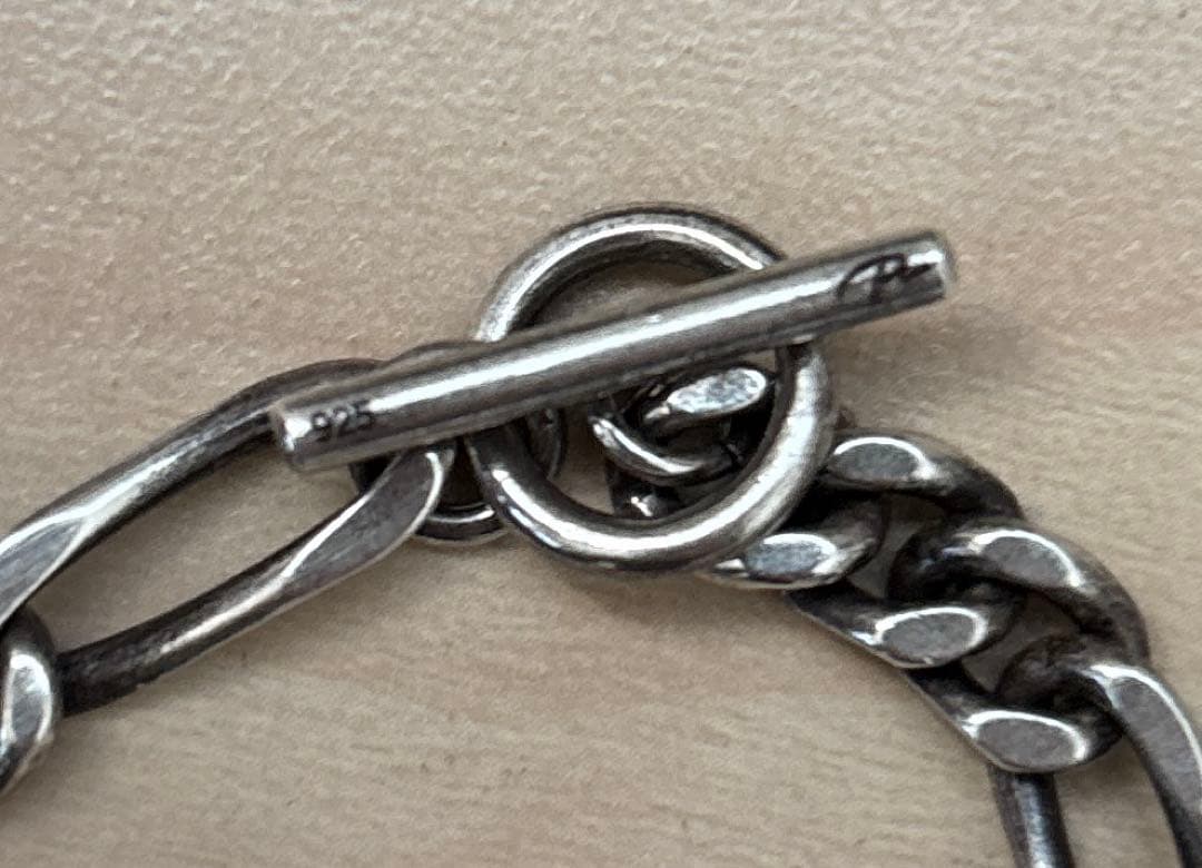 PRY シュウト　Antique Silver Chain Bracelet