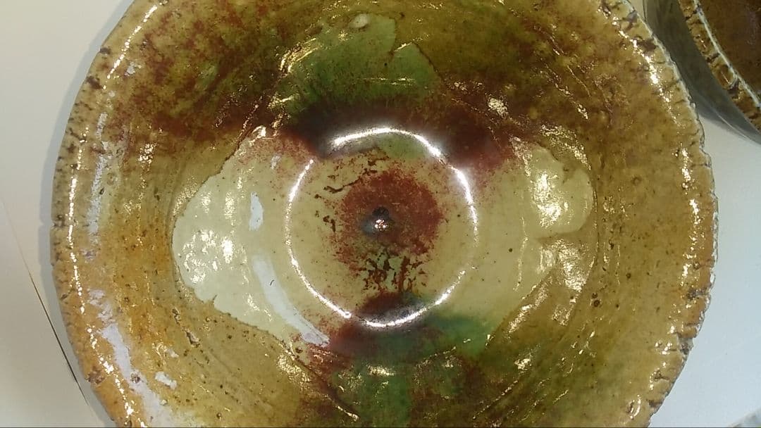 長倉翠子作　大小深鉢　作家の心のあり様が感じとれる作品