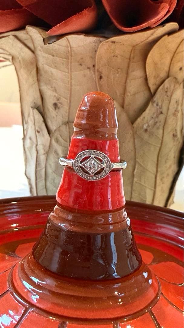 キャシーウォーターマンCathy Watermanプラチナダイアモンドリング1点